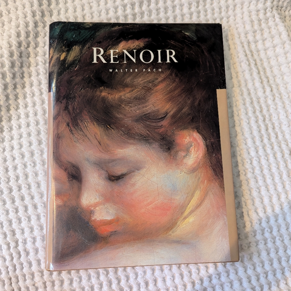 🎩 Renoir by Walter Pach - Art Book - Vintage 1983